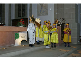 Kinderchristmette mit Krippenspiel (Foto: Karl-Franz Thiede)